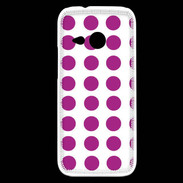 Coque HTC One Mini 2 pois framboise