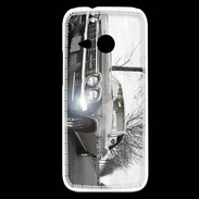 Coque HTC One Mini 2 Voiture en noir et blanc PR 20
