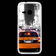 Coque HTC One Mini 2 Vue d'un taxi à New York PR 10