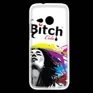 Coque HTC One Mini 2 Bitch cola et fille