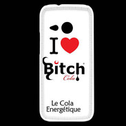 Coque HTC One Mini 2 I love Bitch Cola 2
