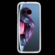 Coque HTC One Mini 2 Macaron mauve PR 10
