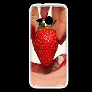 Coque HTC One Mini 2 Plaisir et fraise PR10