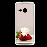Coque HTC One Mini 2 Fraise chantilly PR