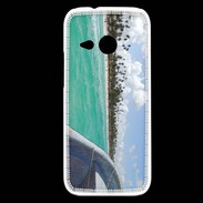 Coque HTC One Mini 2 Bord de plage en bateau