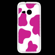 Coque HTC One Mini 2 vache rose