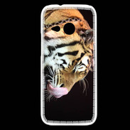 Coque HTC One Mini 2 Portrait de tigre PB 2