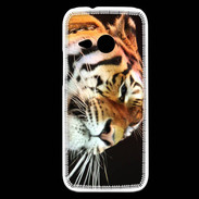 Coque HTC One Mini 2 Portrait de tigre PB 3