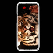 Coque HTC One Mini 2 Portrait de tigre PB 5