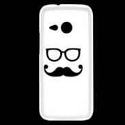 Coque HTC One Mini 2 moustache 1