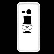 Coque HTC One Mini 2 chapeau moustache