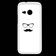 Coque HTC One Mini 2 moustache 4