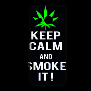Coque HTC One Mini 2 Keep Calm Smoke Noir