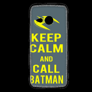 Coque HTC One Mini 2 Keep Calm Call Batman Gris