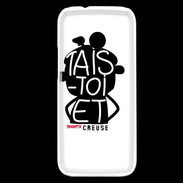 Coque HTC One Mini 2 Adishatz Humour Creuse