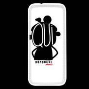 Coque HTC One Mini 2 Adishatz Humour Dordogne