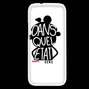 Coque HTC One Mini 2 Adishatz Humour Gers