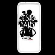 Coque HTC One Mini 2 Adishatz Humour Ardèche