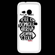 Coque HTC One Mini 2 Adishatz Humour Puy de Dome