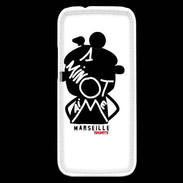 Coque HTC One Mini 2 Adishatz Humour Marseille