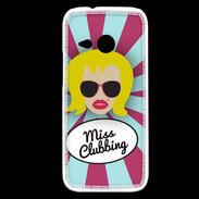 Coque HTC One Mini 2 Miss Clubbing Blonde