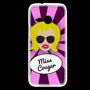 Coque HTC One Mini 2 Miss Cougar Blonde