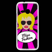Coque HTC One Mini 2 Miss Fashion Blonde