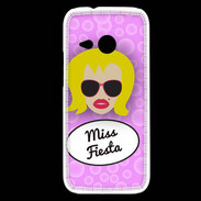 Coque HTC One Mini 2 Miss Fiesta Blonde