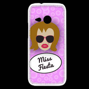 Coque HTC One Mini 2 Miss Fiesta Rousse