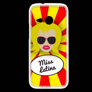 Coque HTC One Mini 2 Miss Latina Blonde