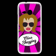 Coque HTC One Mini 2 Miss Shopping Rousse