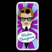 Coque HTC One Mini 2 Mister Beau gosse Roux