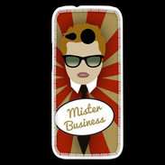 Coque HTC One Mini 2 Mister Business Roux