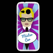 Coque HTC One Mini 2 Mister Car Blond