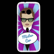 Coque HTC One Mini 2 Mister Car Chatain