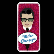 Coque HTC One Mini 2 Mister Champagne Brun