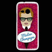 Coque HTC One Mini 2 Mister Champagne Roux