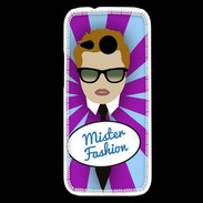 Coque HTC One Mini 2 Mister Fashion Roux