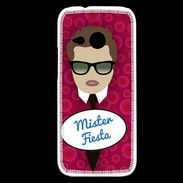 Coque HTC One Mini 2 Mister Fiesta Chatain