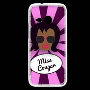 Coque HTC One Mini 2 Miss Cougar Black