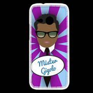 Coque HTC One Mini 2 Mister Gigolo Black