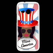Coque HTC One Mini 2 Miss USA Black