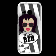 Coque HTC One Mini 2 Miss Bretagne Brune