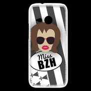 Coque HTC One Mini 2 Miss Bretagne Chatain
