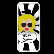 Coque HTC One Mini 2 Miss Corse Blonde