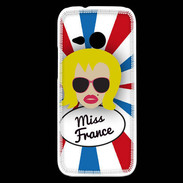 Coque HTC One Mini 2 Miss France Blonde