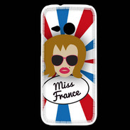Coque HTC One Mini 2 Miss France Rousse