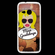 Coque HTC One Mini 2 Miss Guadeloupe Blonde
