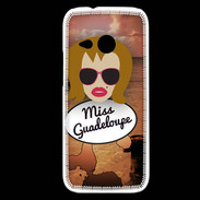 Coque HTC One Mini 2 Miss Guadeloupe Rousse