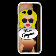 Coque HTC One Mini 2 Miss Guyane Blonde